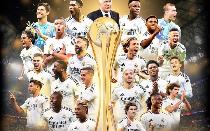 À Doha , le Real Madrid, mené par un Vinicius en puissance décroche un nouveau trophée