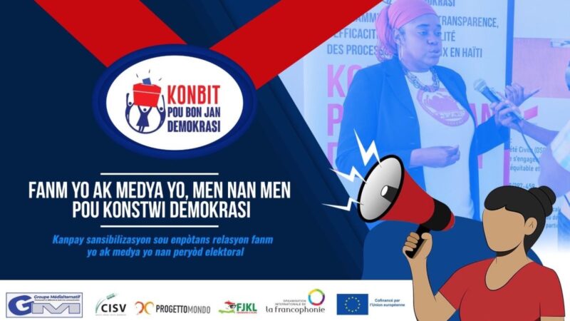 Femmes et médias en Haïti : une campagne pour une démocratie plus inclusive
