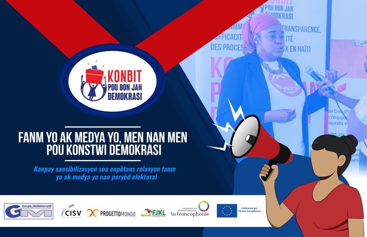 Femmes et médias en Haïti : une campagne pour une démocratie plus inclusive