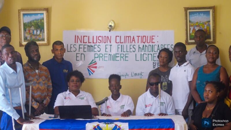 Haïti : le RANIPH plaide pour une réponse climatique inclusive des personnes handicapées