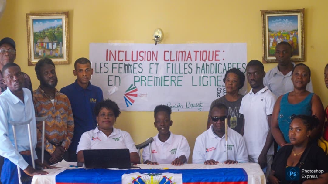 Haïti : le RANIPH plaide pour une réponse climatique inclusive des personnes handicapées