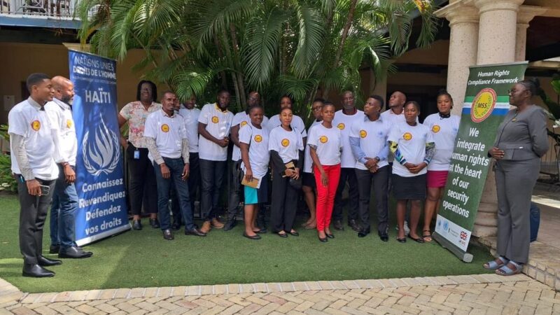 Droits humains : le Bureau du HCDH s’engage aux côtés des organisations de la société civile œuvrant dans la zone métropolitaine