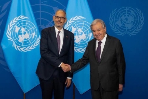 ONU : Alix Didier Fils-Aimé évoque la sécurité et les élections avec António Guterres