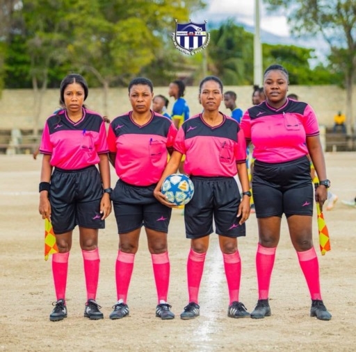 Journée internationale des droits des Femmes : La Ligue Haïtienne de Football confie les sifflets aux dames