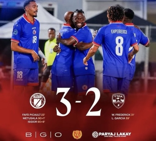 Ligue des nations de la Concacaf : portée par Wilson Isidor, Haïti se défait de Trinité-et-Tobago