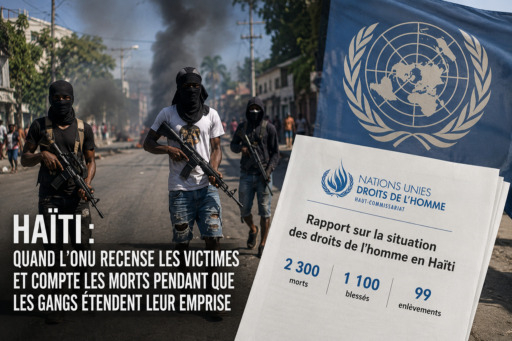 Haïti : Quand l’ONU aide à compter les morts et à recenser les victimes de l’insécurité