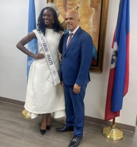 Miss Univers 2026 : le ministre Vijonet Demero salue l’engagement éducatif de Tatenda Rameau