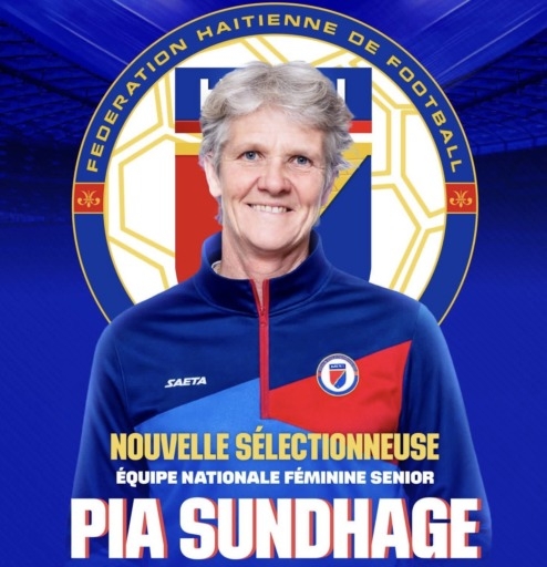 Un pas de géant pour la FHF et le football féminin haïtien : Pia Sundhage nommée sélectionneure