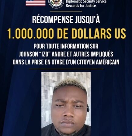 Les USA mettent 1 million de dollars sur la table pour la tête d’Izo, chef du gang 5 Segond