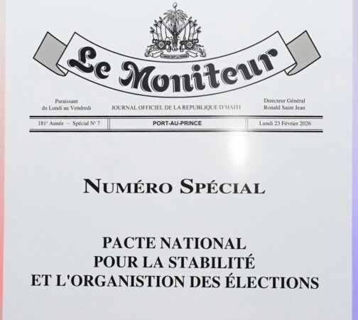 Transition en Haïti : ce que prévoit le nouveau Pacte national porté par Alix Didier Fils-Aimé