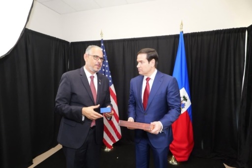 Sécurité, élections…, à la CARICOM, Alix Didier Fils-Aimé et Marco Rubio s’entretiennent