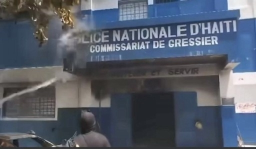 Gressier : retour en force du gang 103 Zonbi, le nouveau commissariat incendié